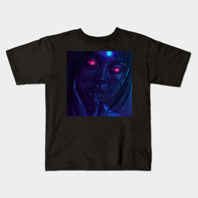 PsyGirl 11 Kids T-Shirt by PHAZED